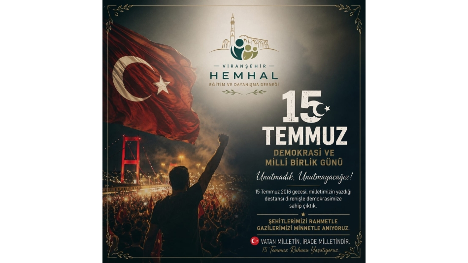 15 Temmuz Yıldönümü Basın Açıklaması
